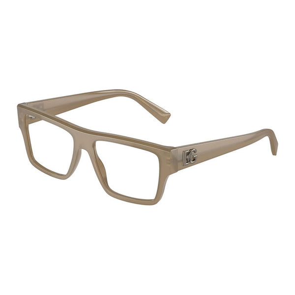 Dolce & Gabbana DG33823089 Acetate frame eyeglasses in brown