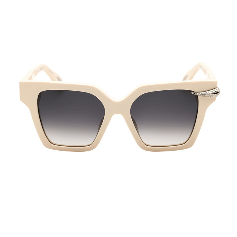 Roberto Cavalli SRC002S09X7 Acetate frame sunglasses in beige