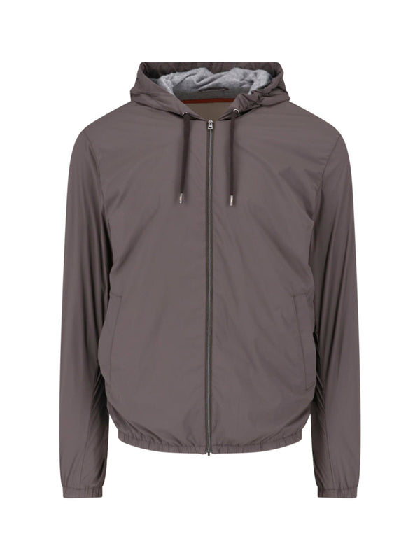 Herno 86% Polyamide jacket in brown