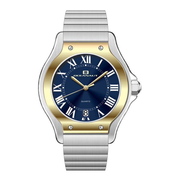 Oceanaut Stainless steel case watch in blue