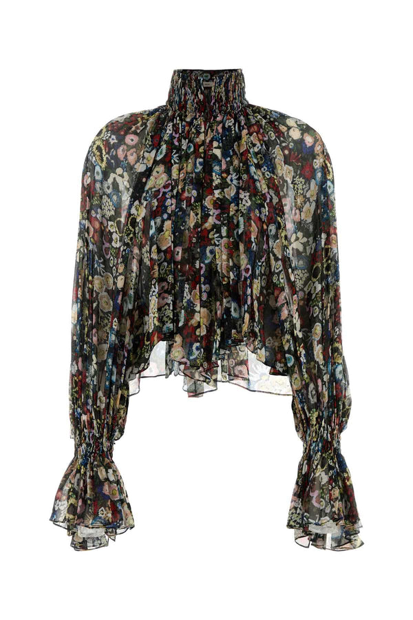 Khaite 100% Silk blouse in black