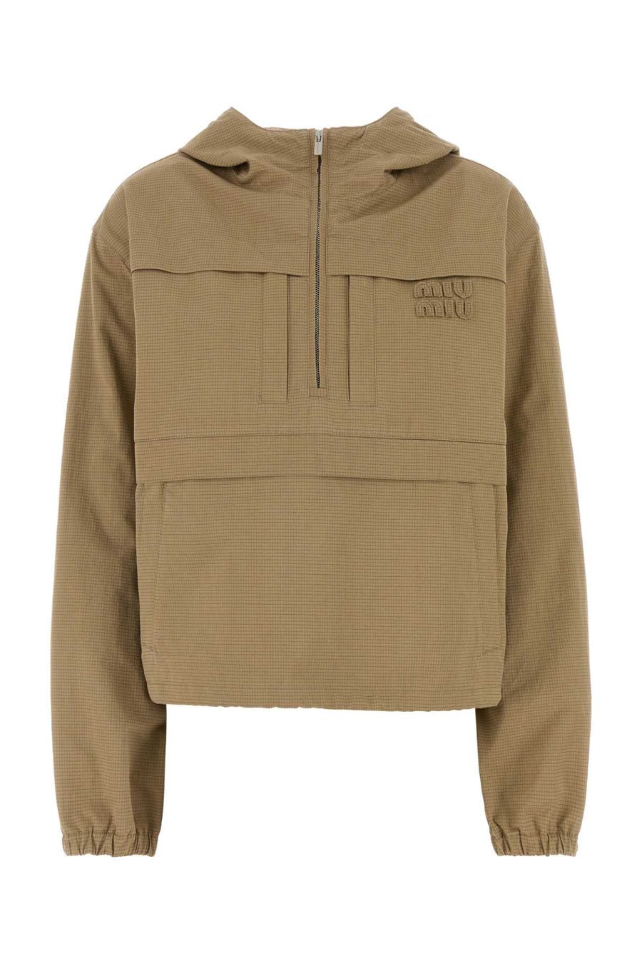 Miu Miu Exterior: 96% Cotton jacket in beige