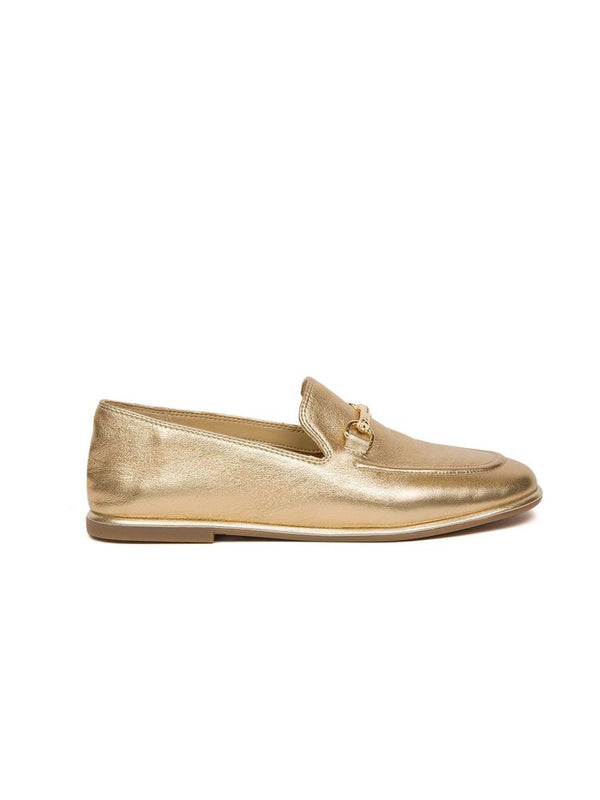 Michael Kors 100% Leather (outside) loafer in gold