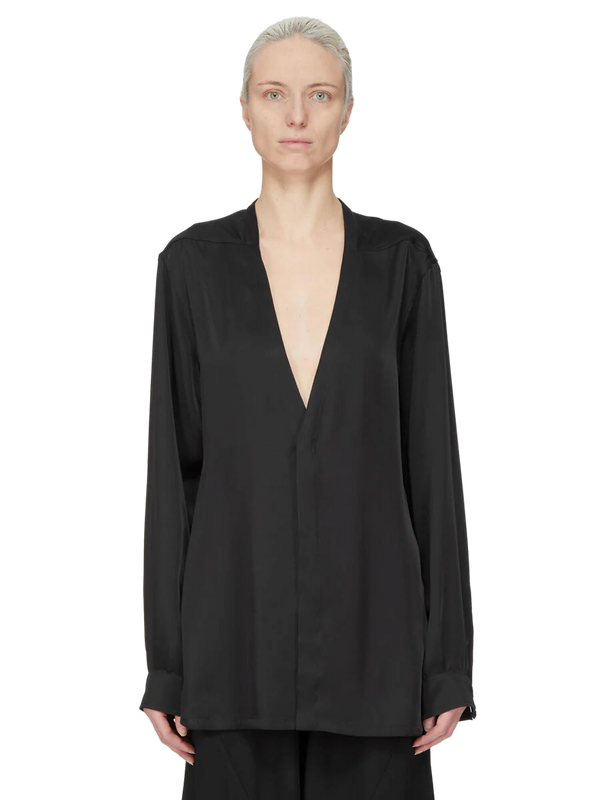 Rick Owens Silk shirt in black