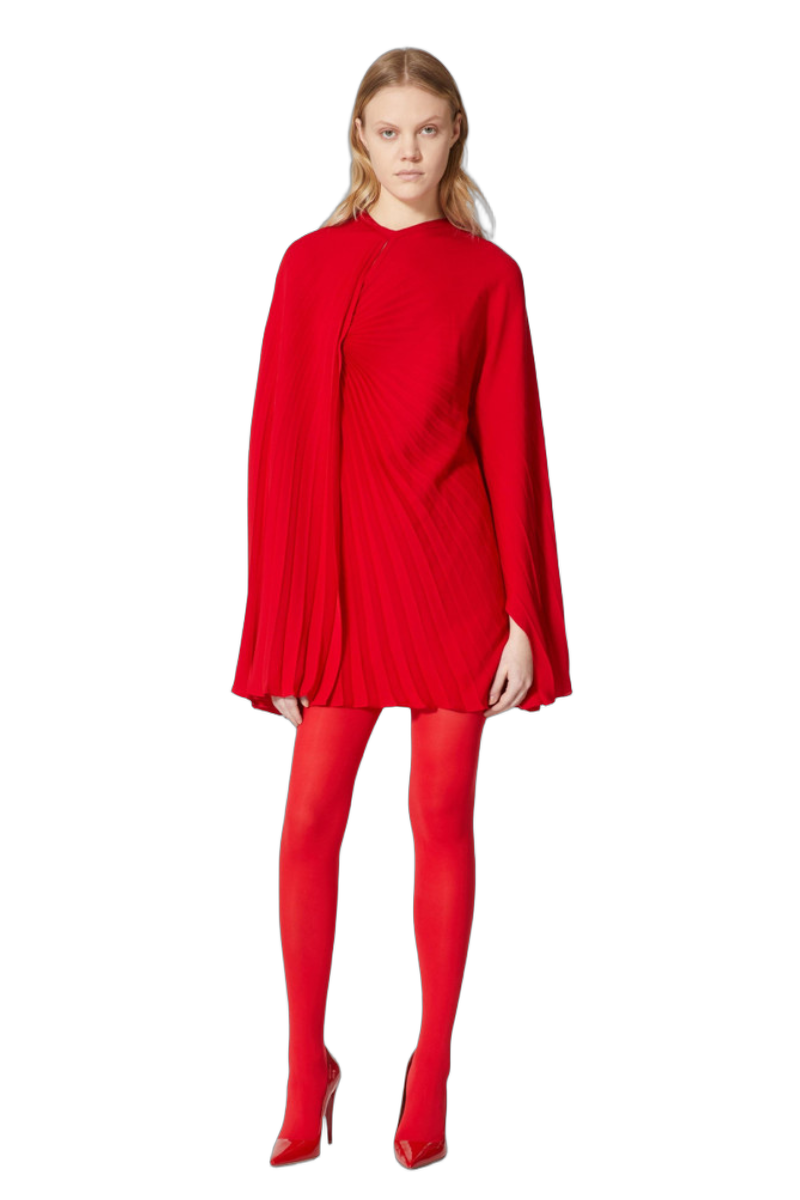 Valentino 92% Polyamide leggings in red