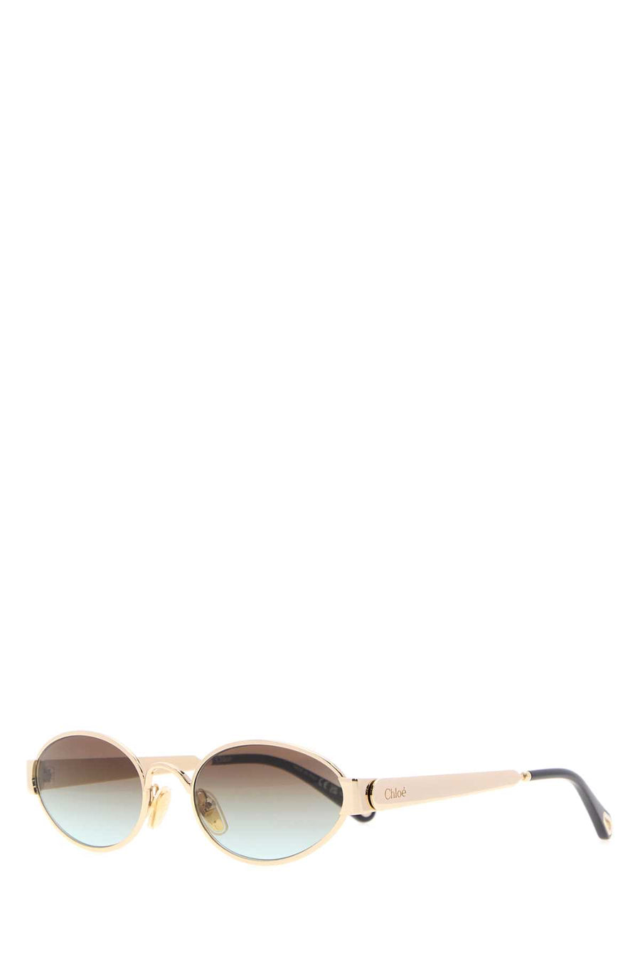 Chloé GLASSES Metal (gold-tone) frame sunglasses in gold