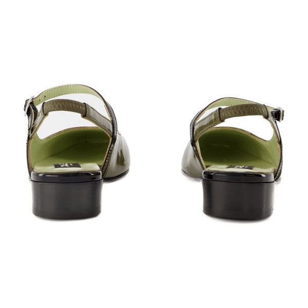 Carel Calfskin sandal in khaki
