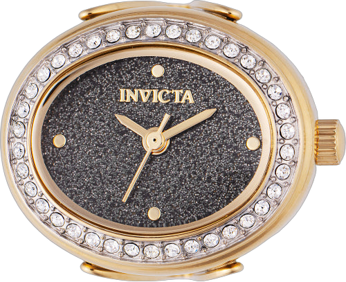 Invicta Stainless steel case and bracelet watch in black