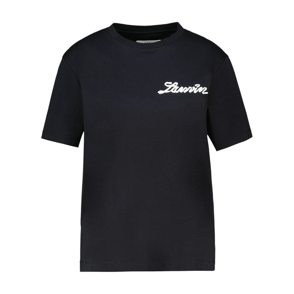 Small Logo T-Shirt - Lanvin Cotton Black Ready-to-wear / T-shirts