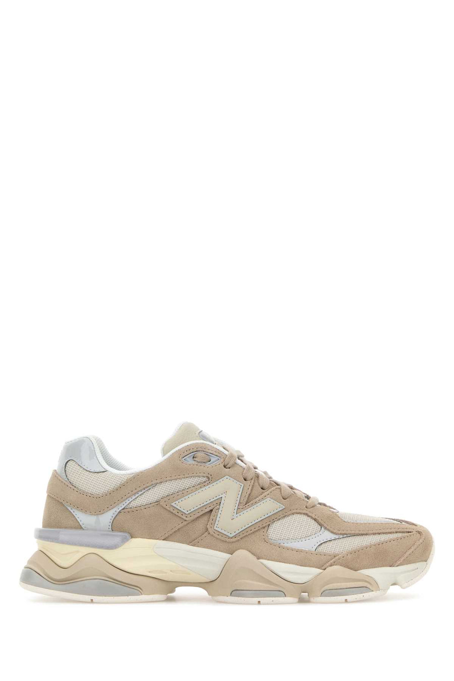 Multicolor Suede And Fabric 9060 Sneakers Driftwood