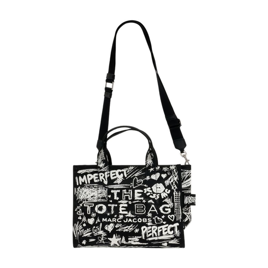 Marc Jacobs Cotton tote bag in black