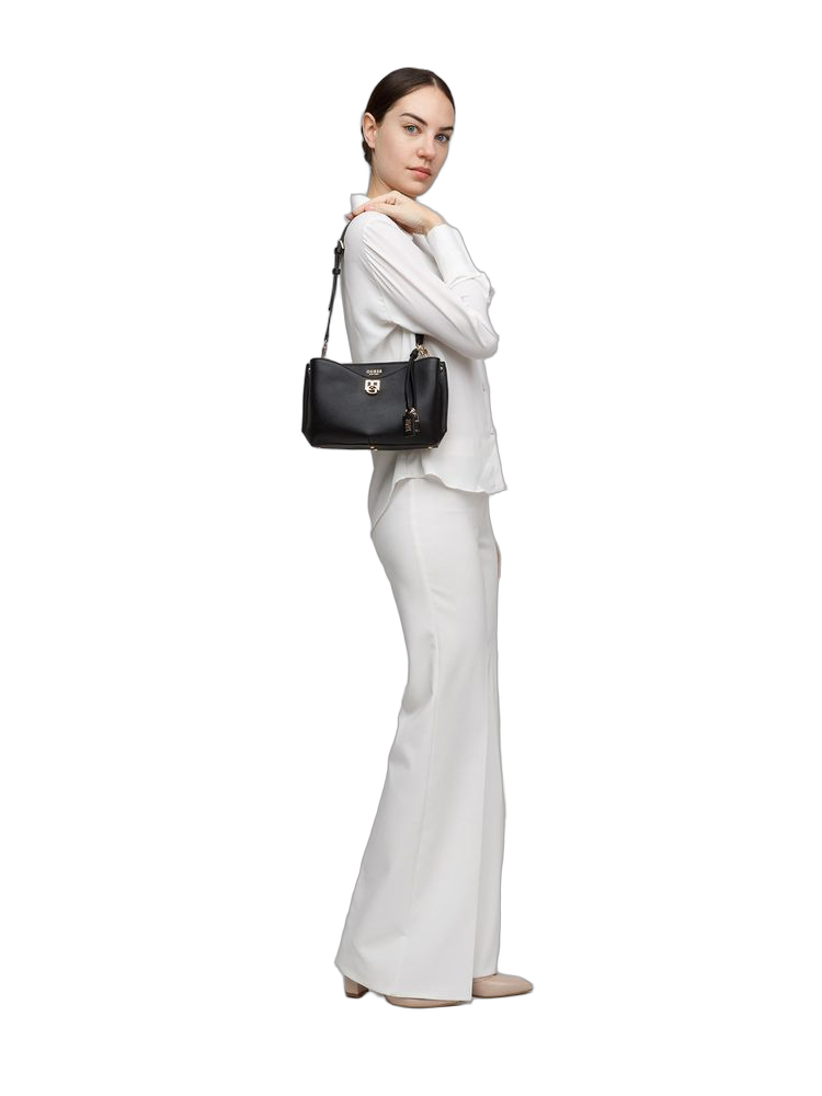 Guess 100% Polyurethane shoulder bag in black