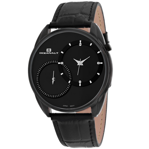 Oceanaut Stainless steel case watch in black