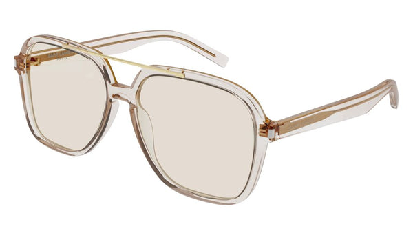 Saint Laurent SL Acetate sunglasses in beige