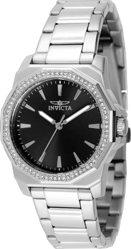 Invicta watch in silver