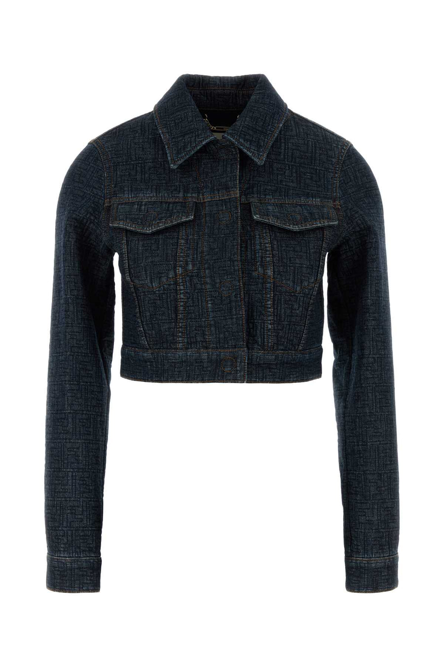 Fendi Padded Exterior: 100% Cotton jacket in blue