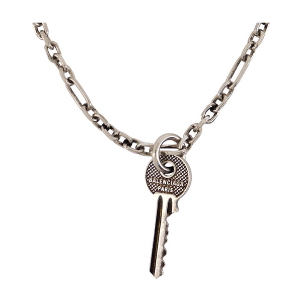 Neverlost Necklace - Balenciaga Metal Silver Jewelry-watches / Necklaces