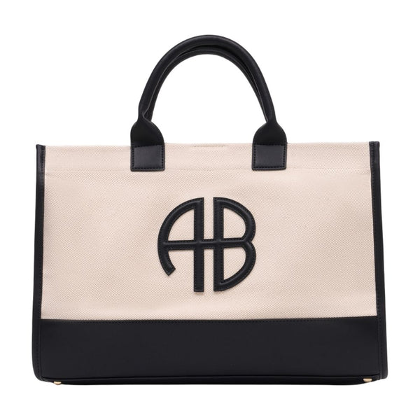 Anine Bing Cotton tote bag in beige