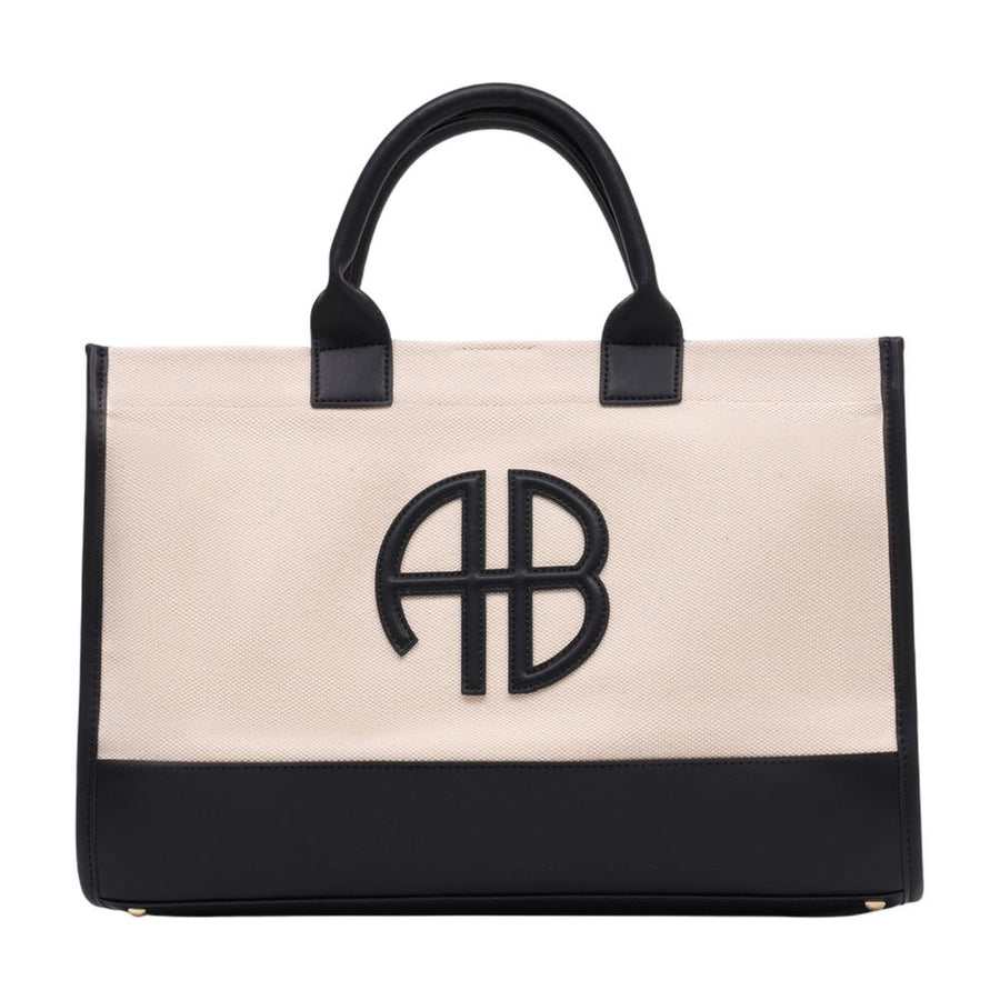 Anine Bing Cotton tote bag in beige