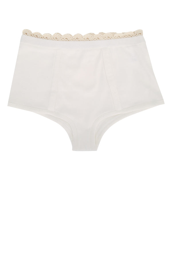 Magda Butrym Shorts 100% Cotton shorts in white