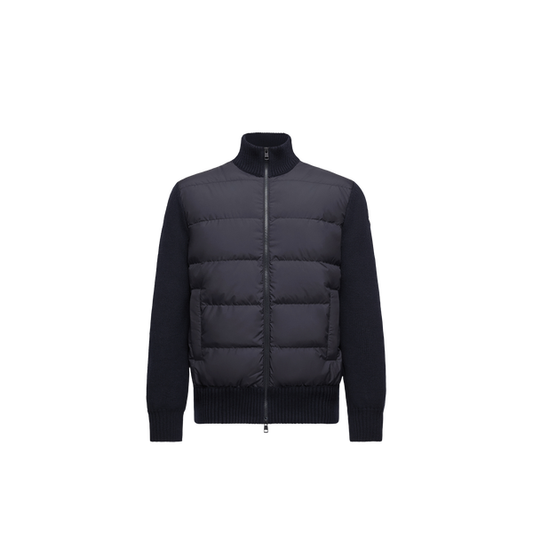Moncler Nylon down jacket in navy