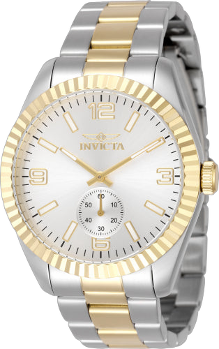 Invicta watch in silver