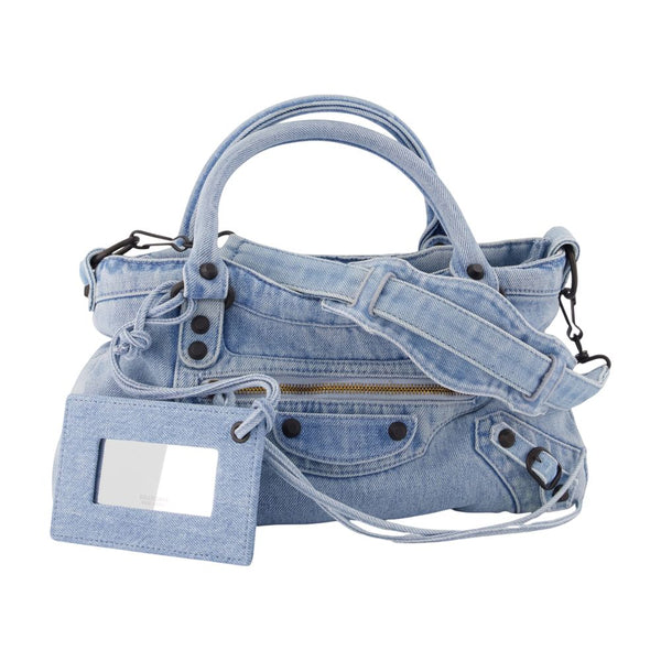 Le City First Shoulder Bag - Balenciaga Denim Blue / Shoulder-hobo-bags
