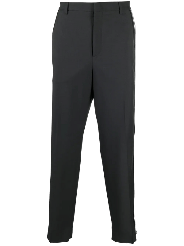 Valentino Wool-mohair blend trousers in gray