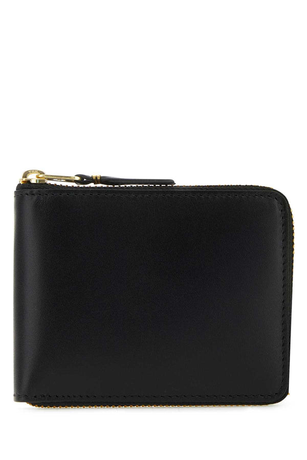 Black Leather Wallet Exterior: Portafogli