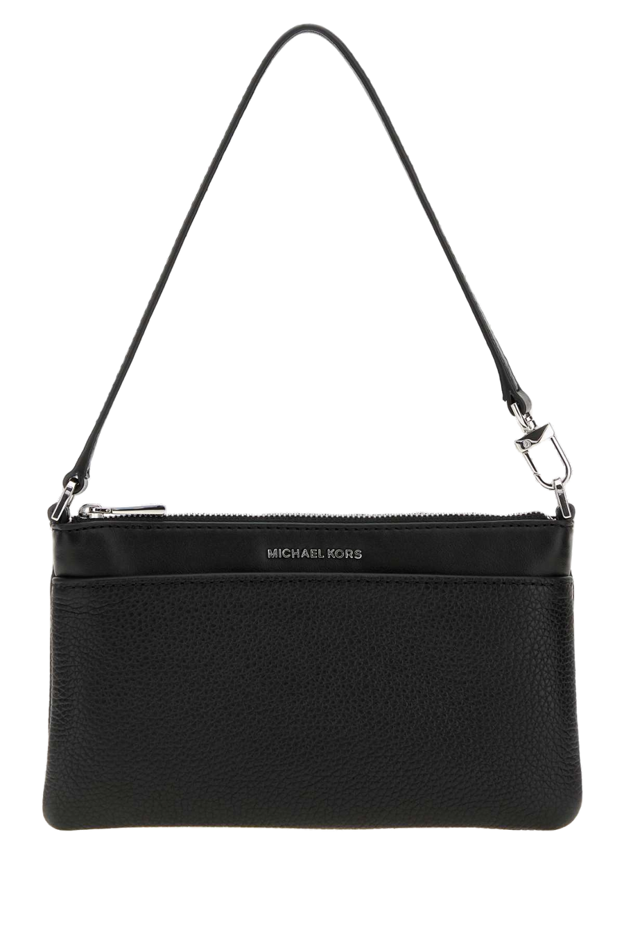 Michael By Michael Kors Conv Mixed fibres clutch in black