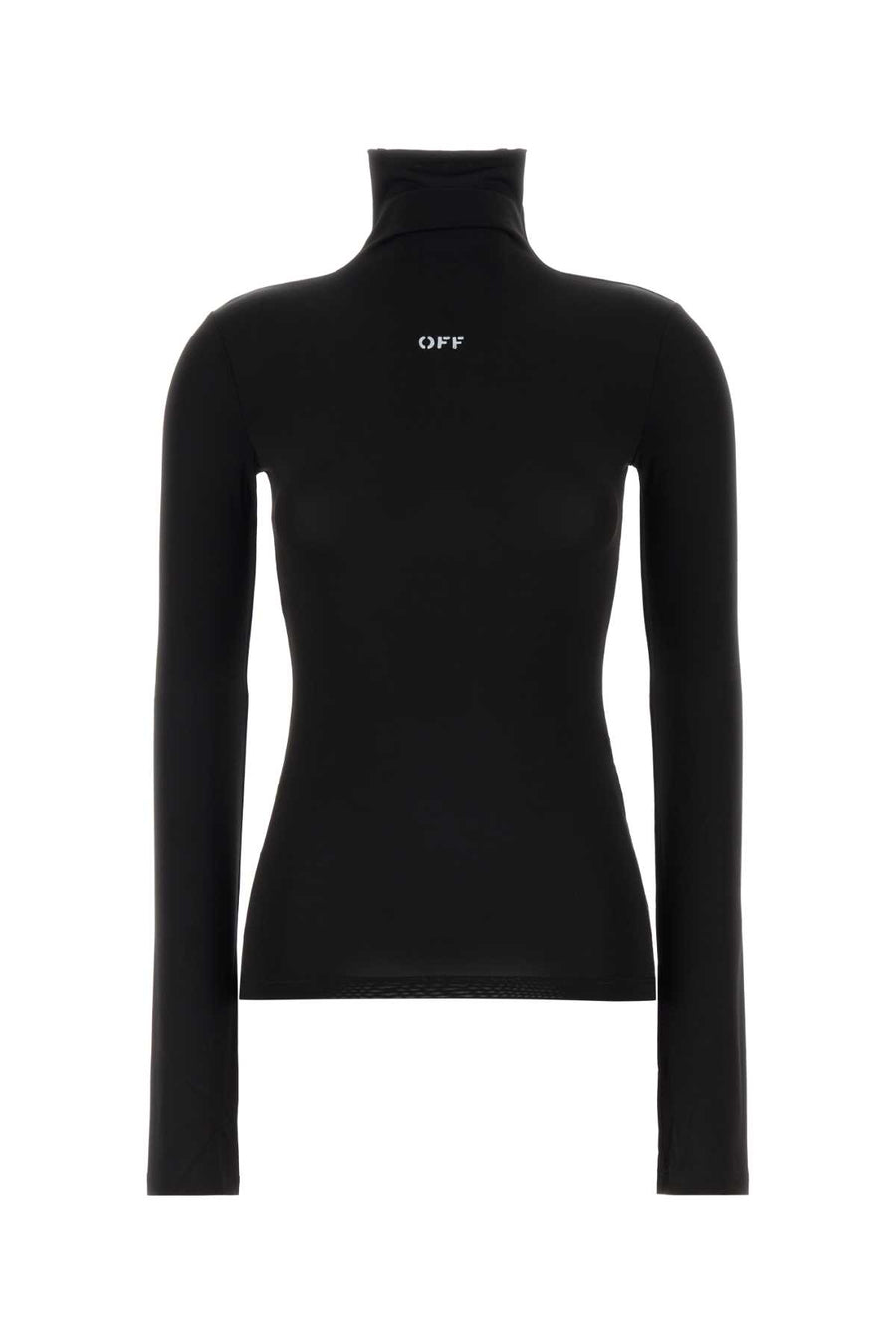 Off-White 95% Acetate sweater in black