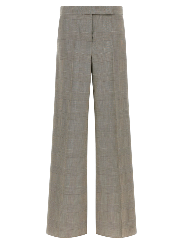Max Mara 100% wool trousers in gray
