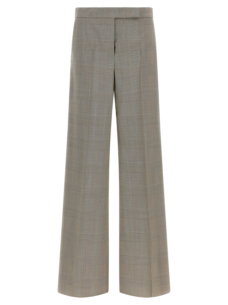 Max Mara 100% wool trousers in gray