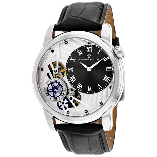 Christian Van Sant Stainless steel case watch in silver