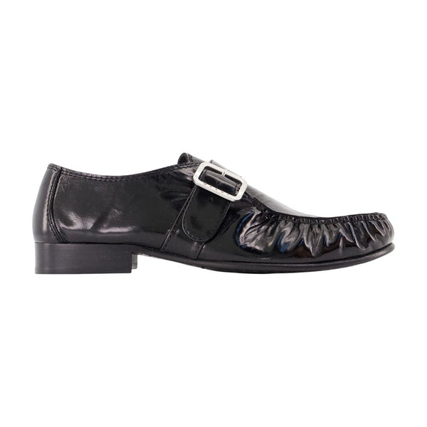 Loafers - Marni Leather Black Lambskin Shoes / Flat-shoes