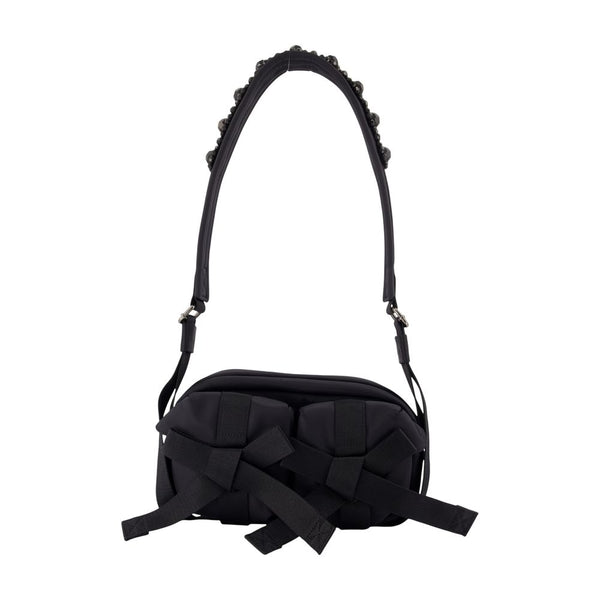 Classic Bow Crossbody - Simone Rocha Nylon Black Bags / Crossbodies