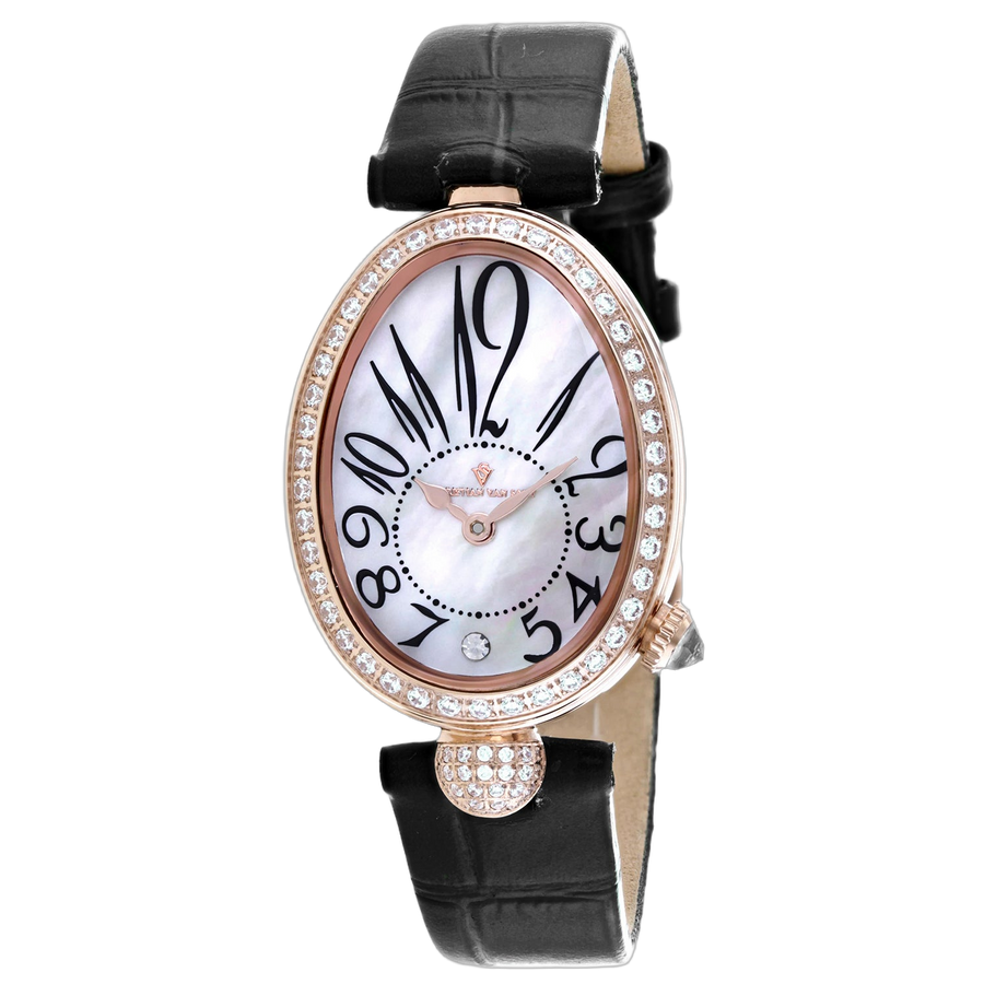 Christian Van Sant Stainless steel case watch in white
