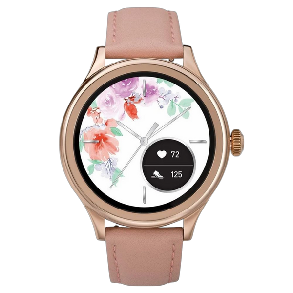 Timex Stainless Steel case smart watch in rose gold