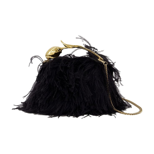 Mini Bloom Bag - Erdem Leather Black Calfskin / Handbags-purses