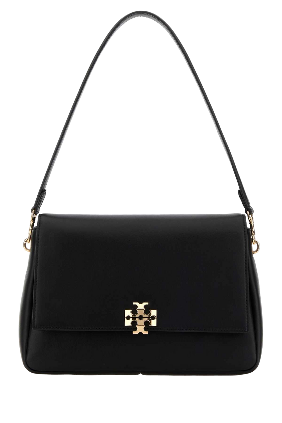 Black Leather Charlie Shoulder Bag Borse A Mano