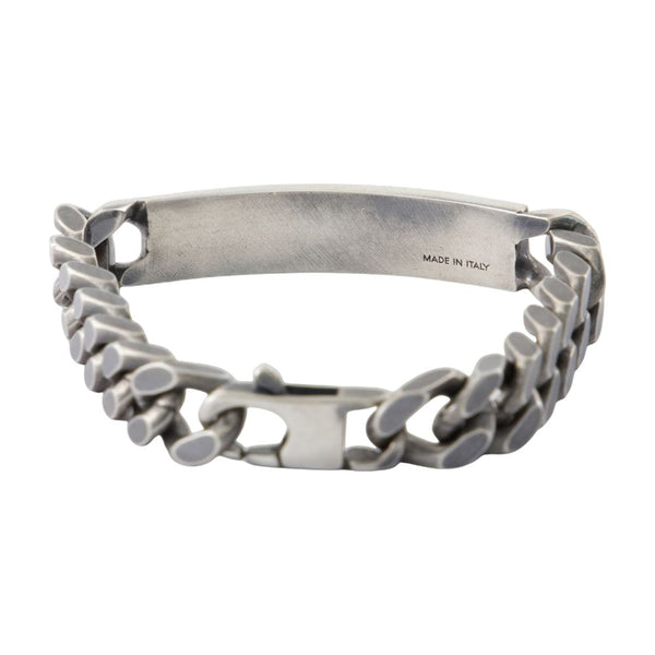 MM6 Maison Margiela Stainless steel bracelet in silver