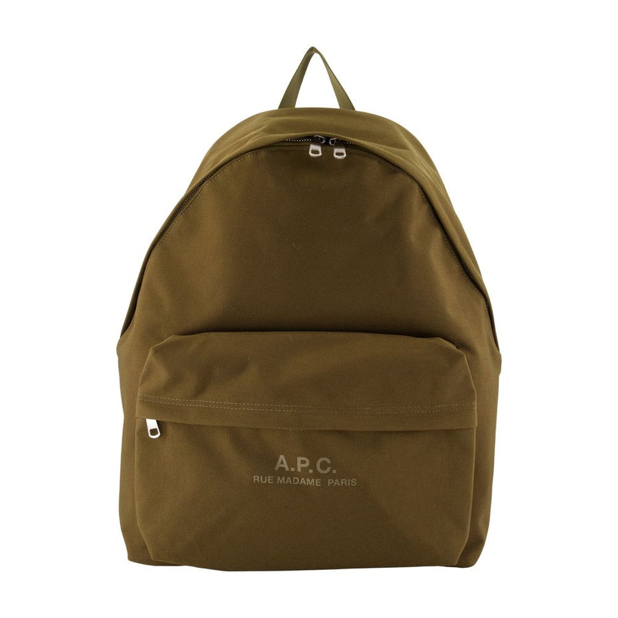 A.P.C. Synthetic backpack in khaki