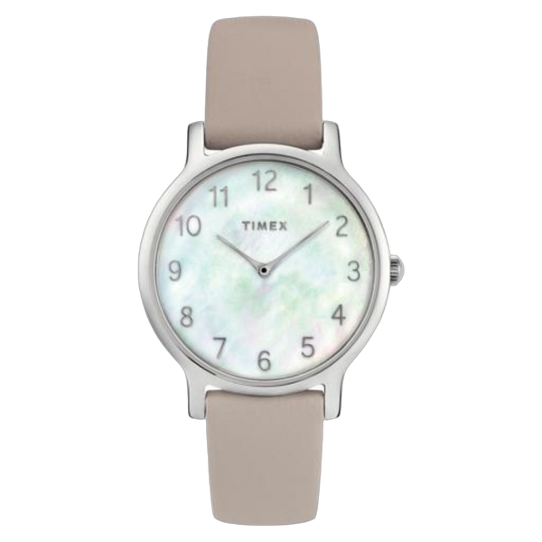 Timex Stainless steel case watch in white