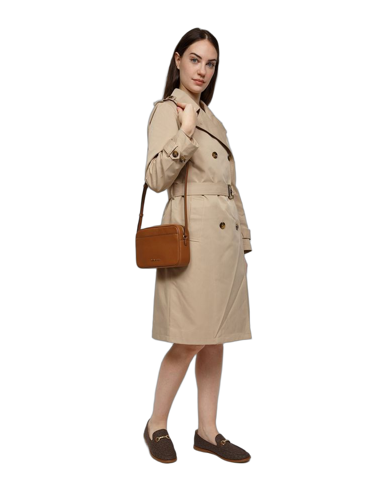 Michael Kors 100% Leather crossbody bag in beige