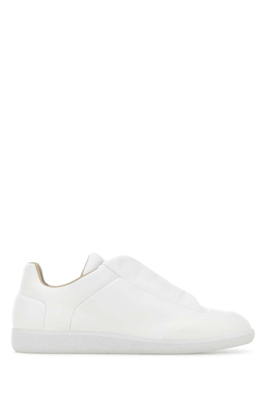 White Leather Future Slip Ons Sneaker