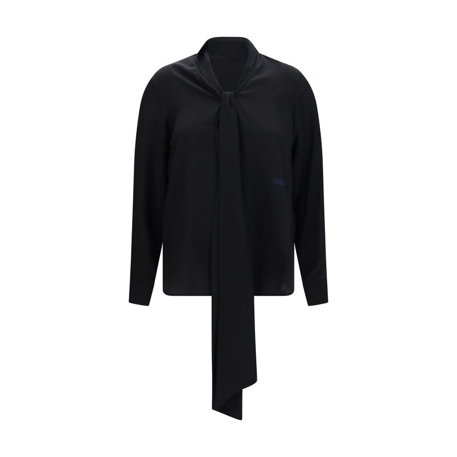 Burberry 100% Silk blouse in black