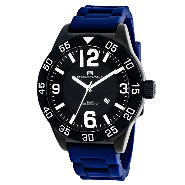 Oceanaut Stainless steel case watch in black