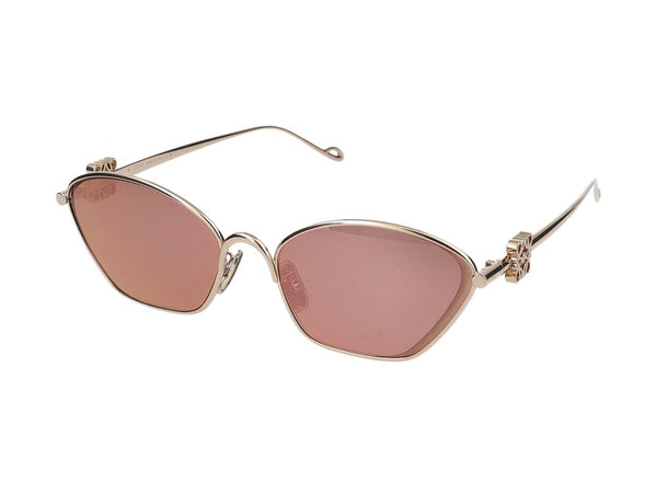 Loewe LW40115U Metal sunglasses in rose