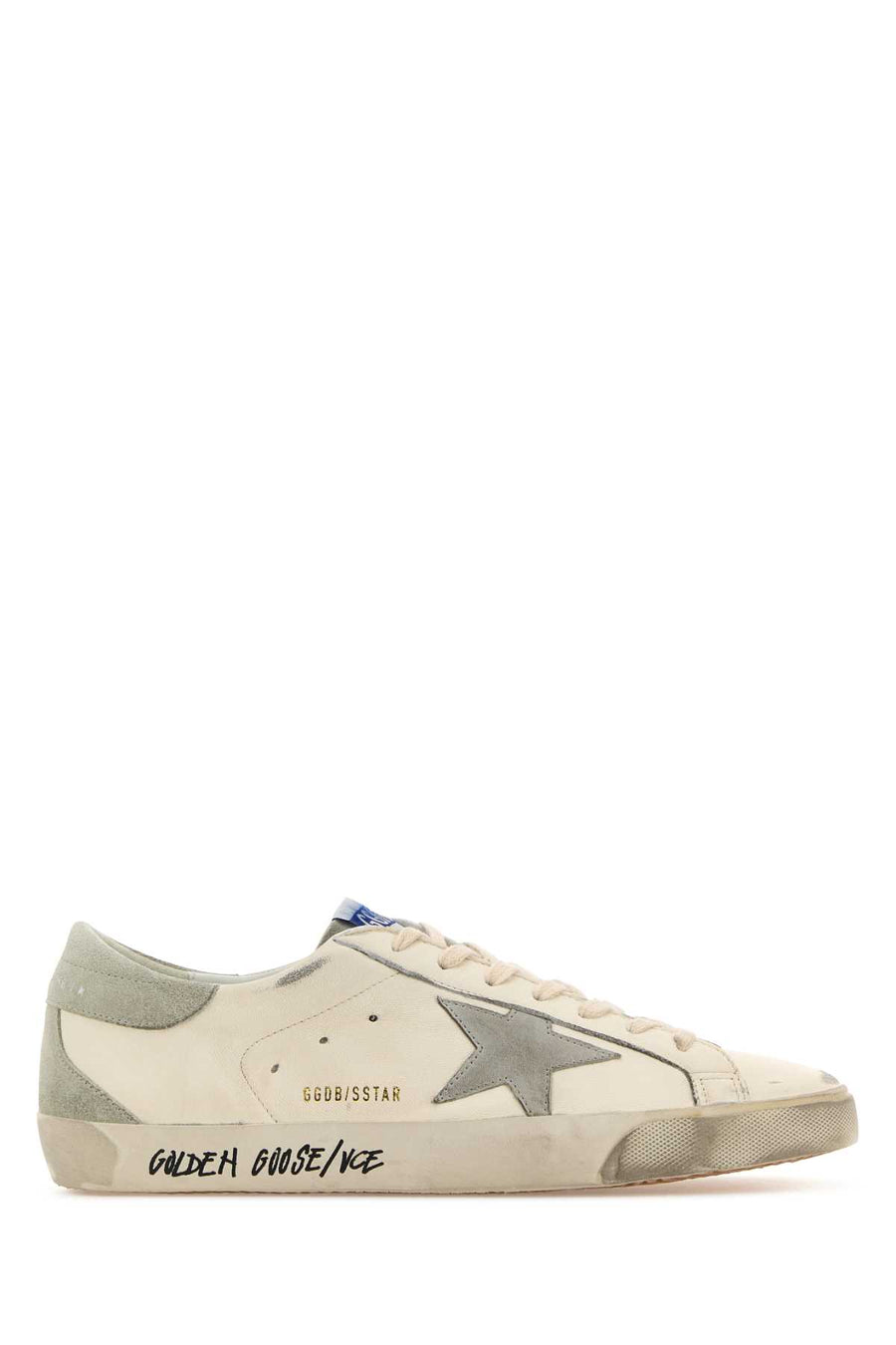 Multicolor Leather Super Star Sneakers Whiteicegrey