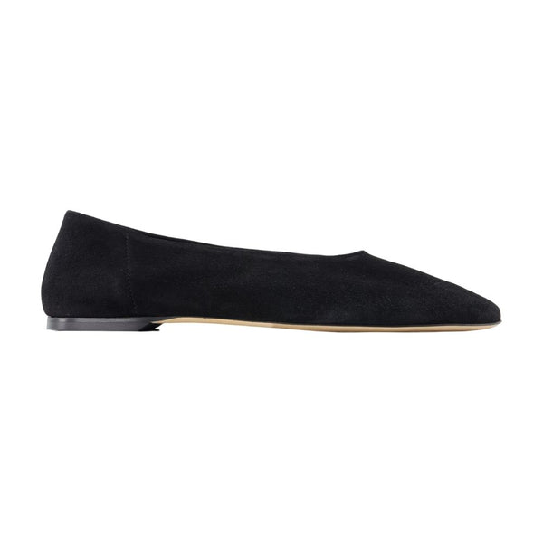 Toteme calfskin flat in black